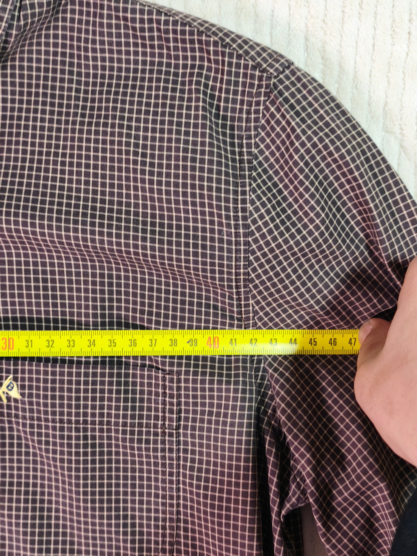 Thomas Burberry Vintage Shirt – Micro Check