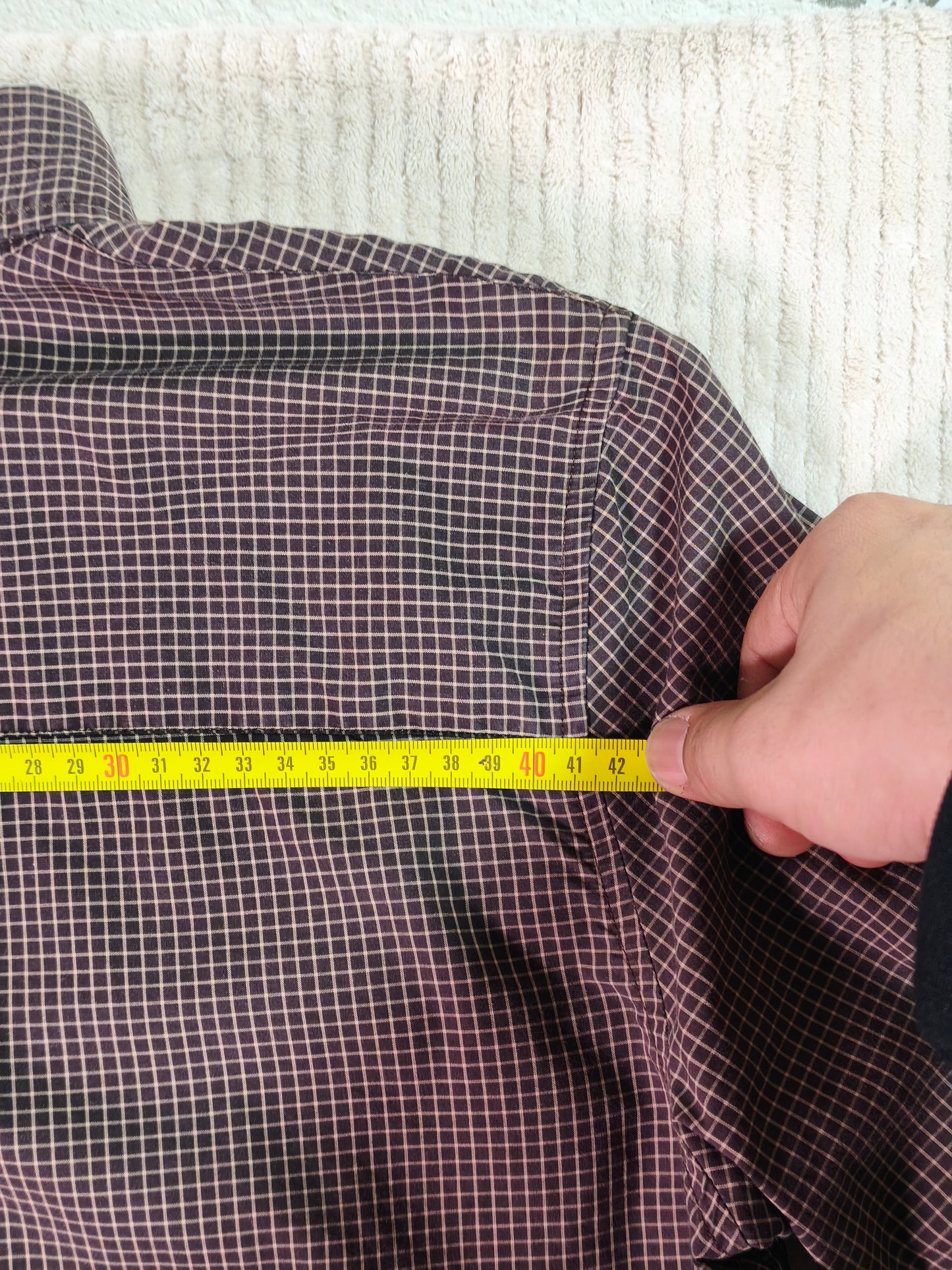 Thomas Burberry Vintage Shirt – Micro Check