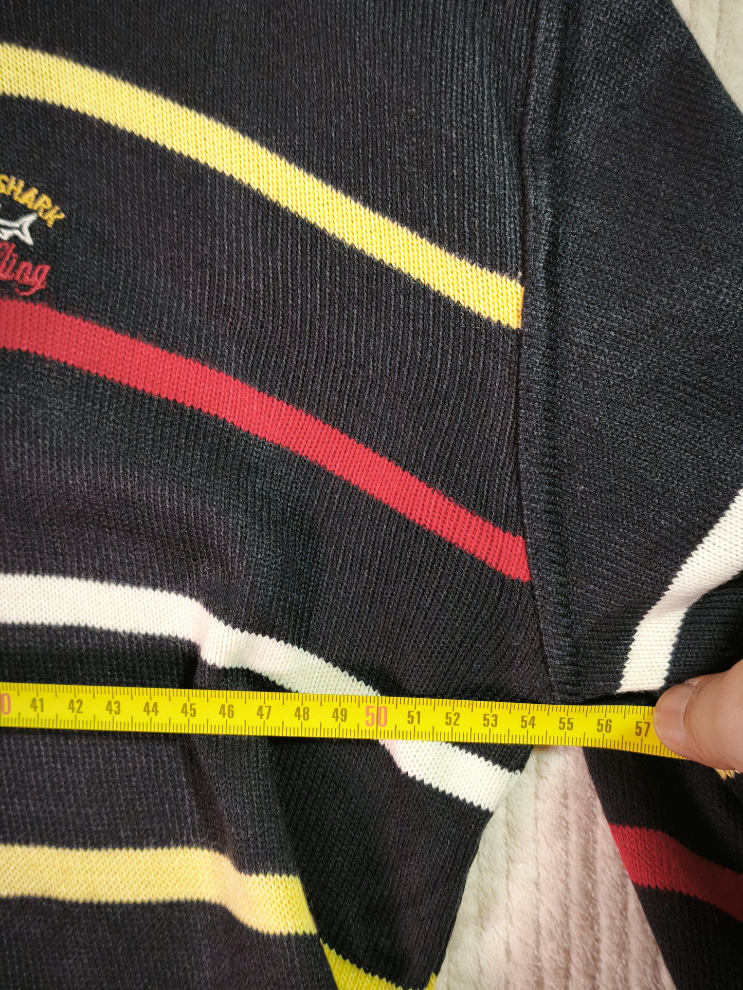 Paul & Shark Yachting Vintage Knit Polo – Rayas Náuticas