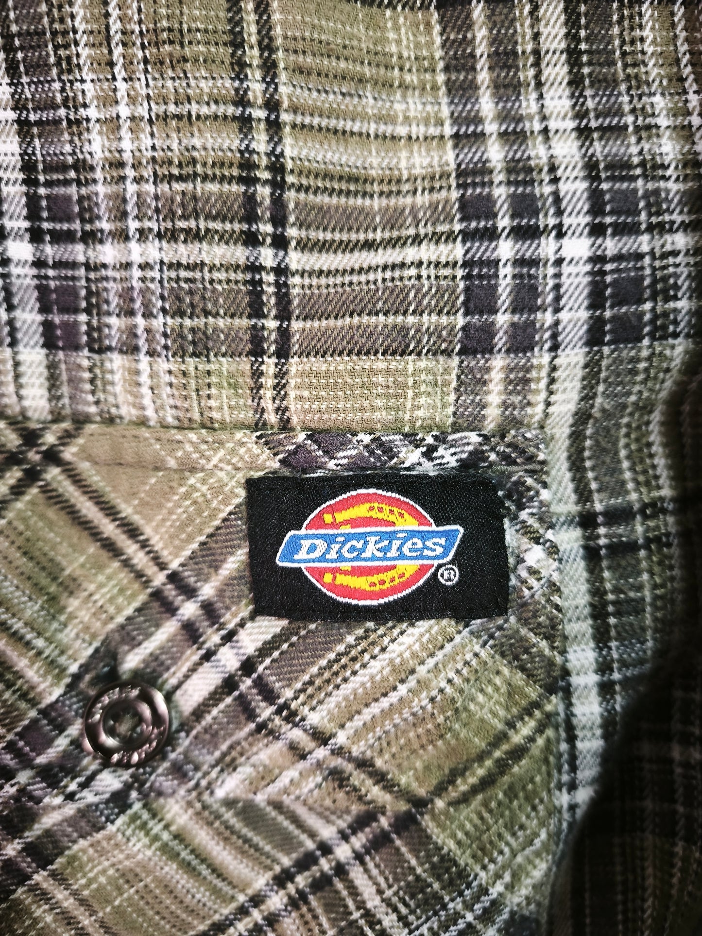 Chaqueta Dickies Vintage Cuadros con Capucha XL – Workwear Streetwear Unisex