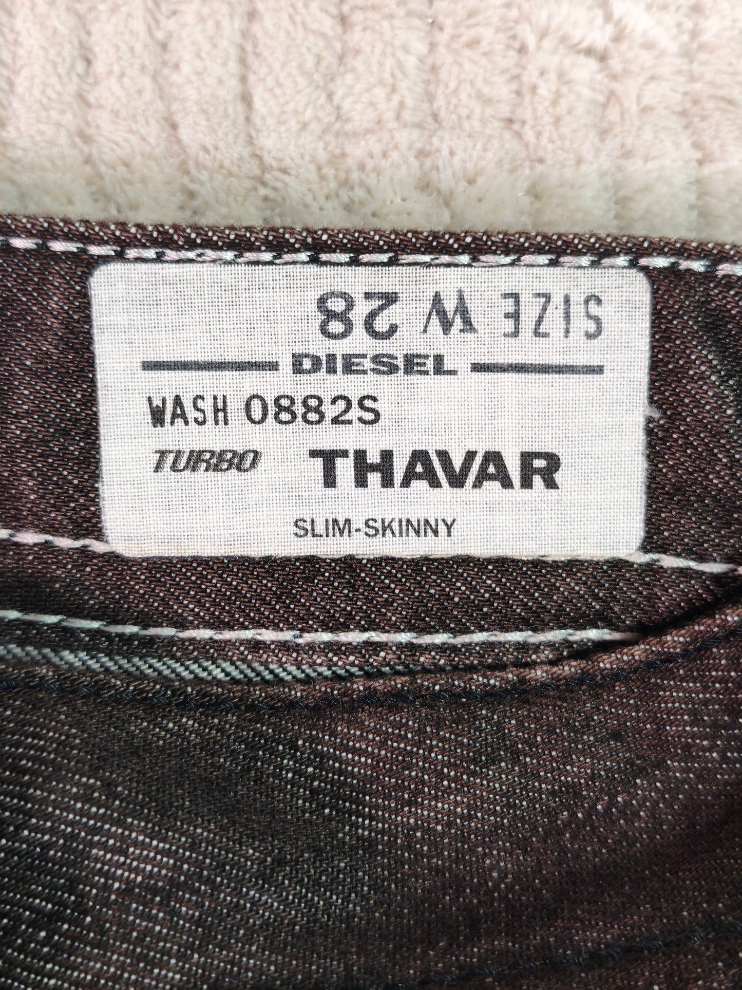 Diesel Thavar Turbo Denim – Slim Skinny Vintage