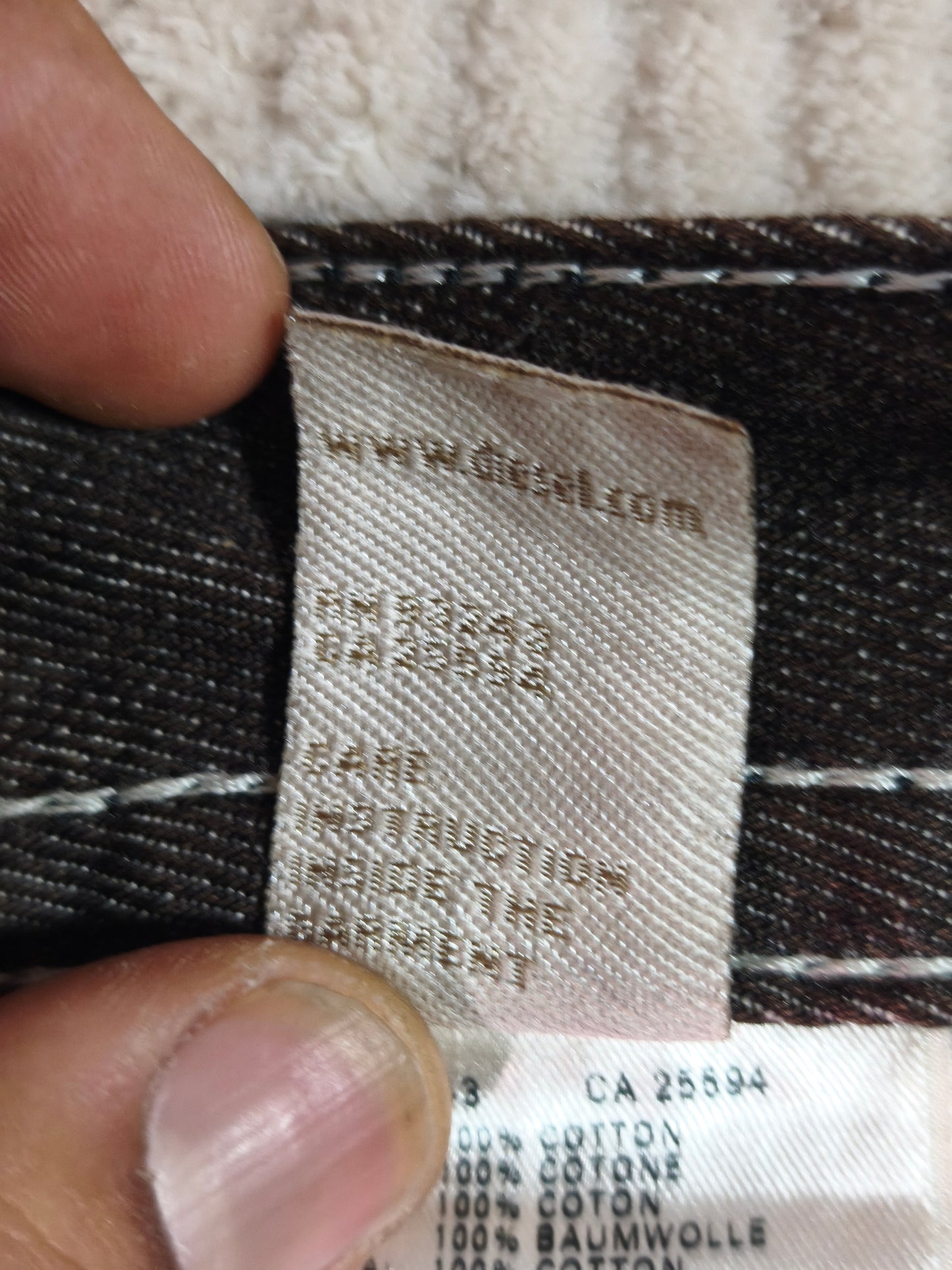 Diesel Thavar Turbo Denim – Slim Skinny Vintage