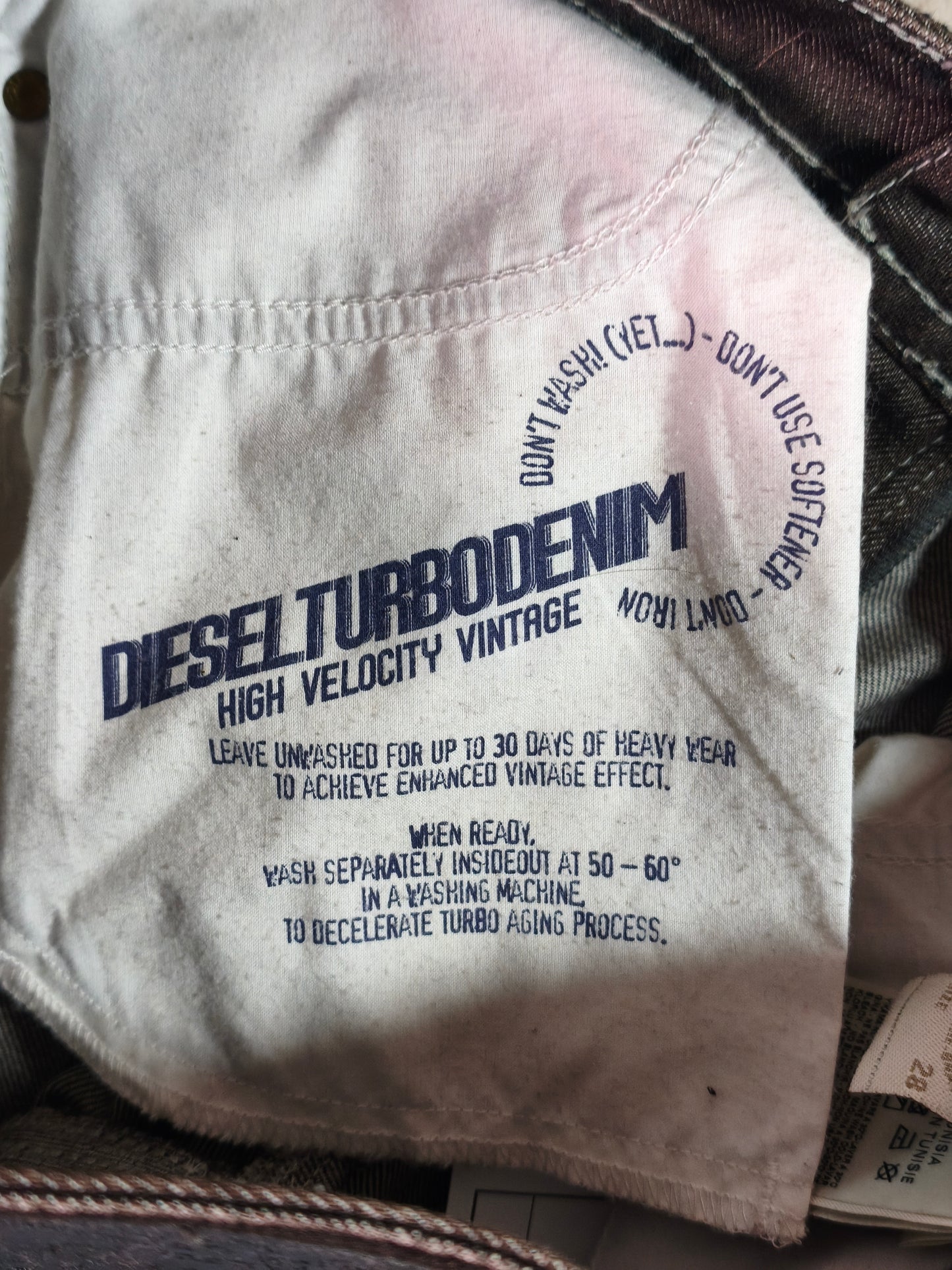 Diesel Thavar Turbo Denim – Slim Skinny Vintage