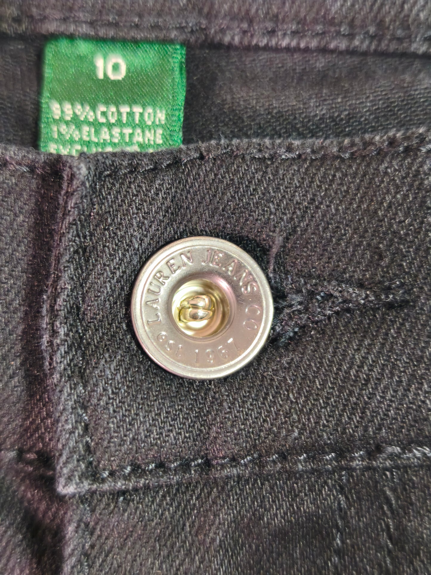 Essential Black Jeans — Ralph Lauren