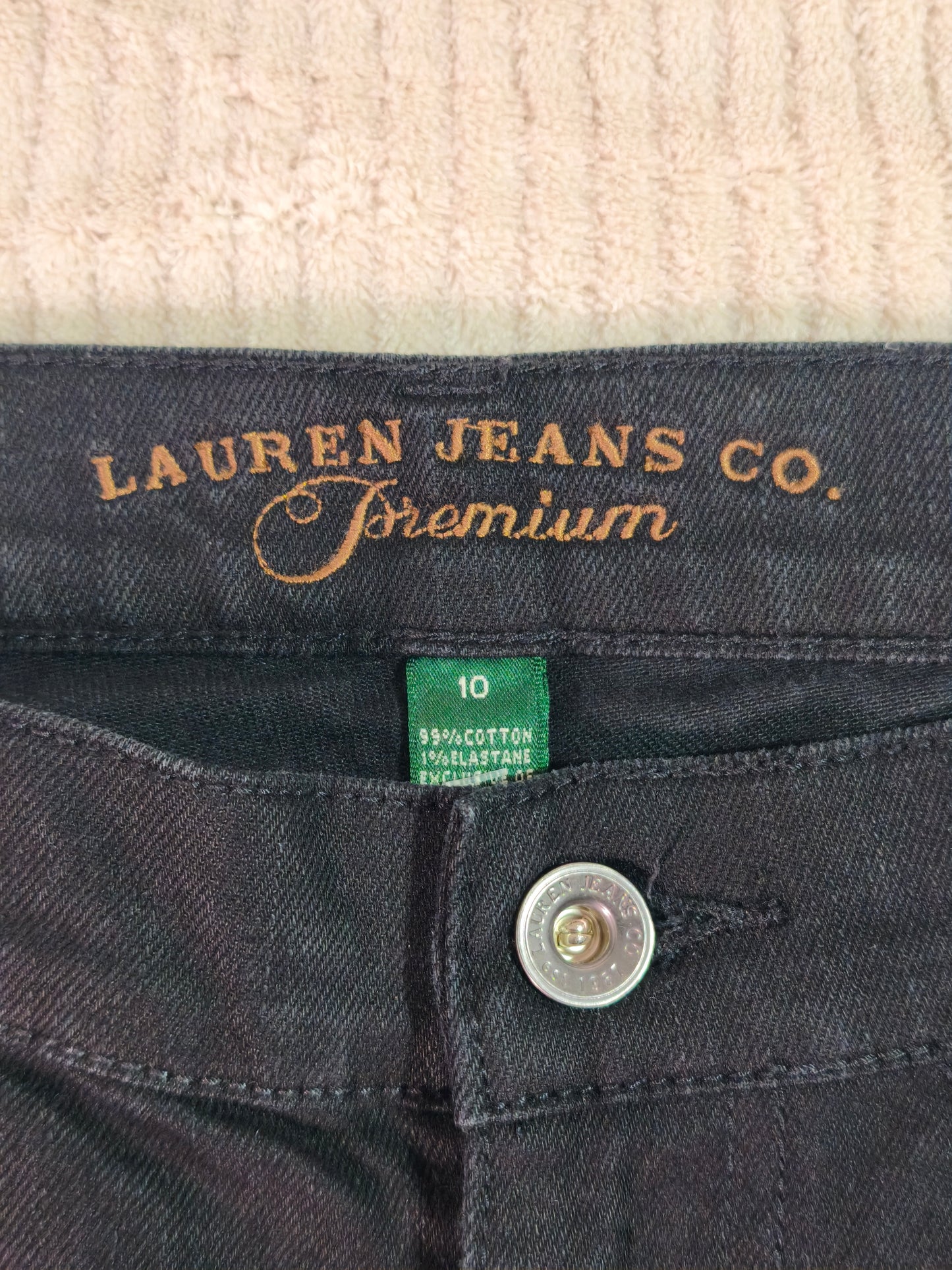 Essential Black Jeans — Ralph Lauren