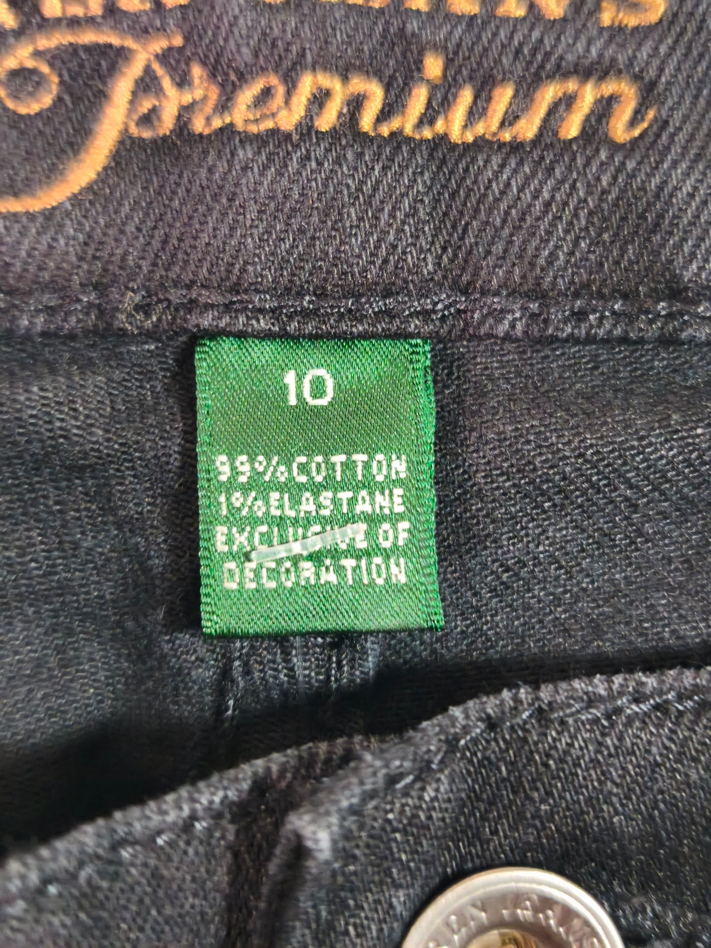 Essential Black Jeans — Ralph Lauren