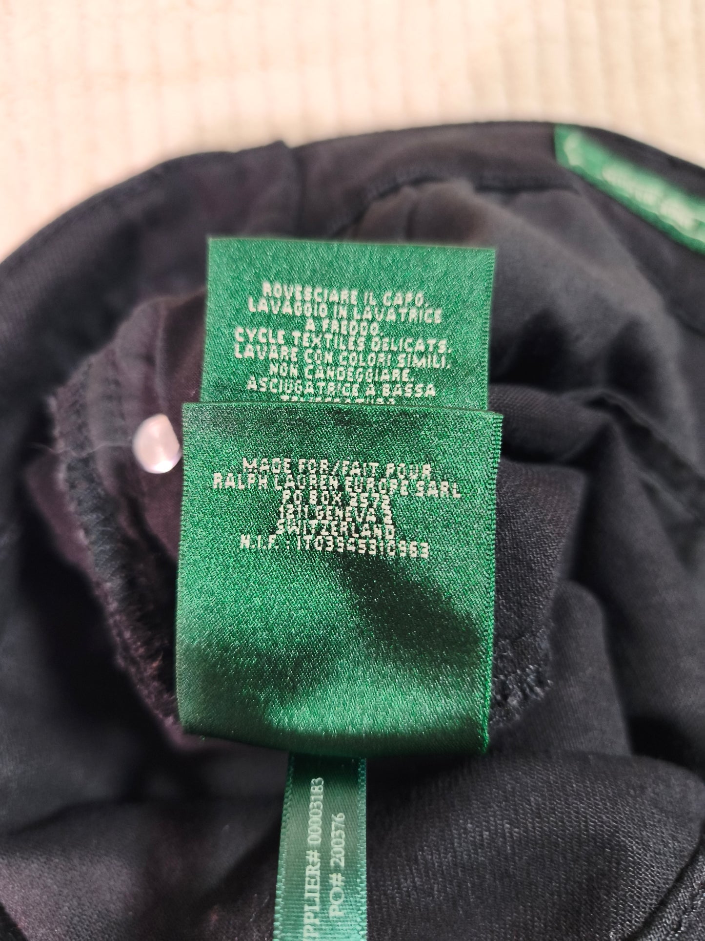 Essential Black Jeans — Ralph Lauren