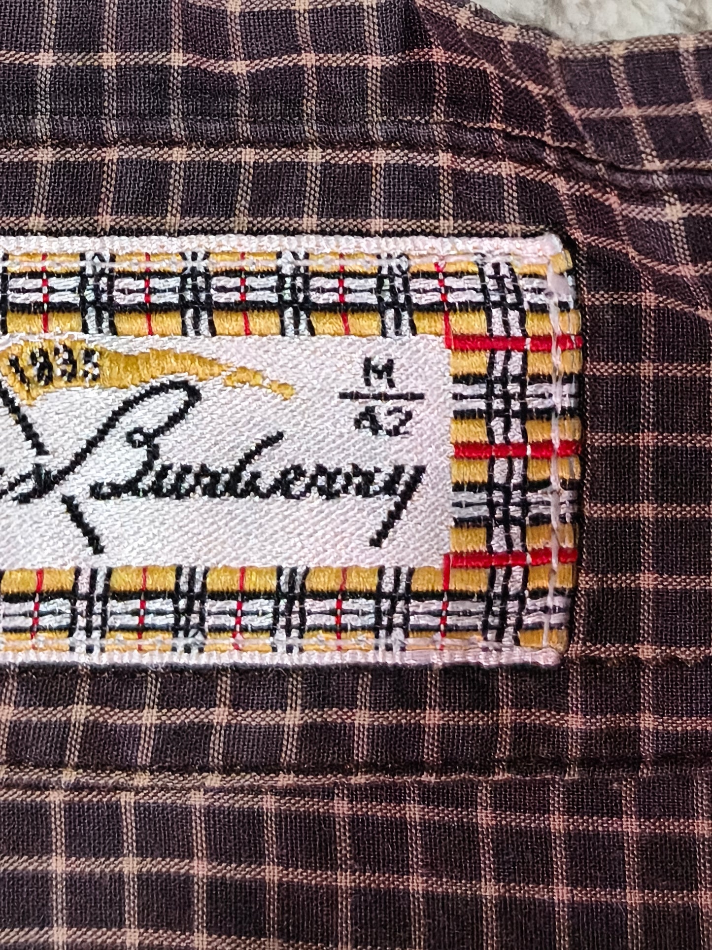 Thomas Burberry Vintage Shirt – Micro Check