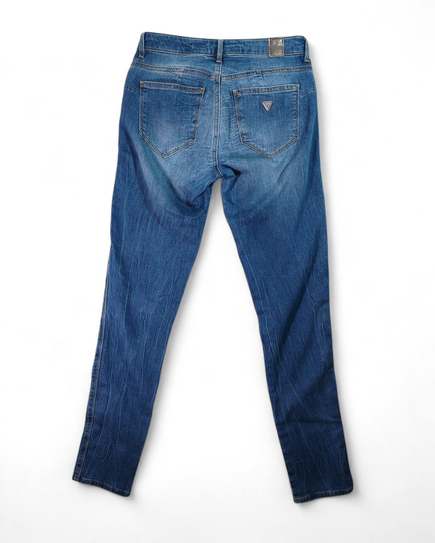 Jeans GUESS Skinny Vintage Azul – Fit Perfecto