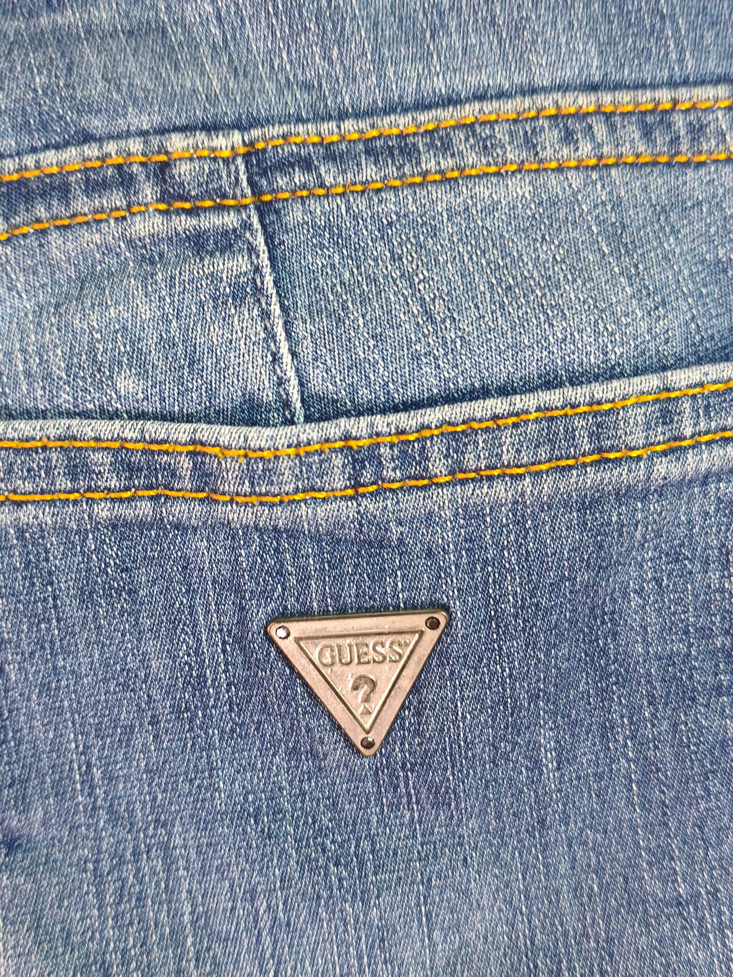 Jeans GUESS Skinny Vintage Azul – Fit Perfecto