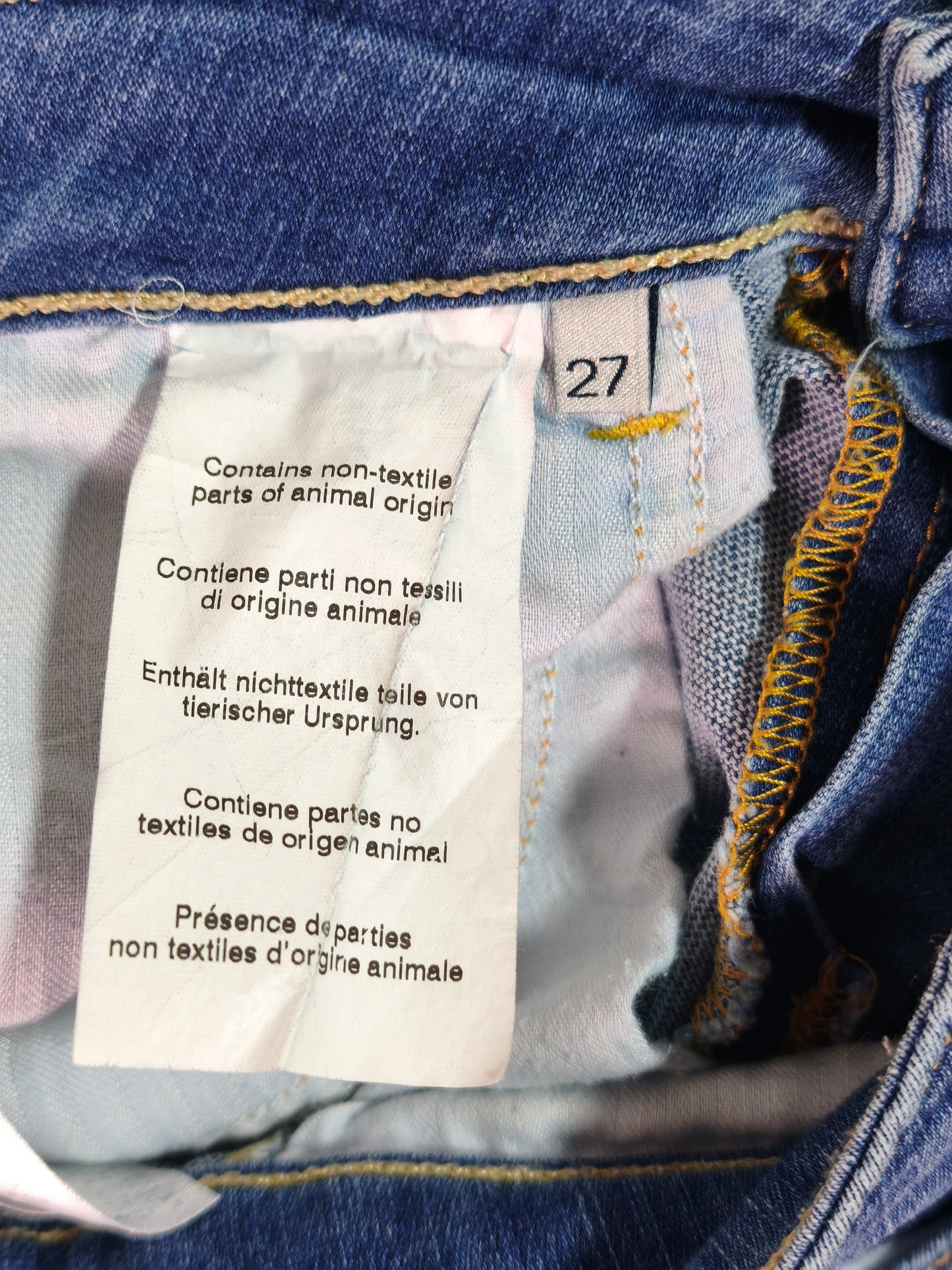 Jeans GUESS Skinny Vintage Azul – Fit Perfecto