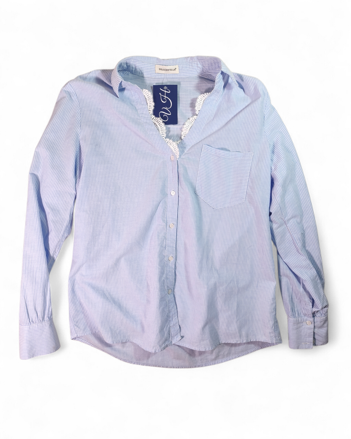 Camisa Rayas Azul – Estilo Old Money