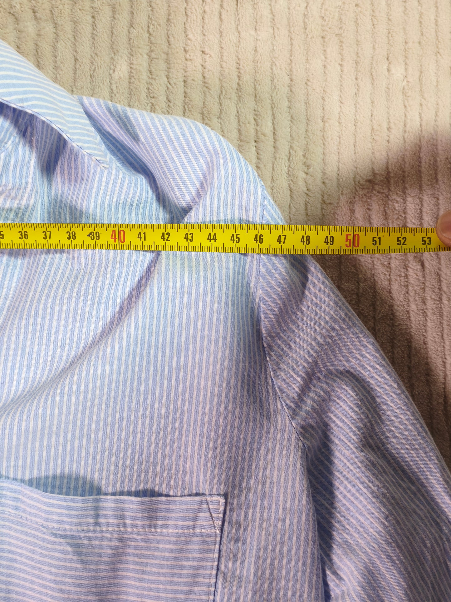 Camisa Rayas Azul – Estilo Old Money