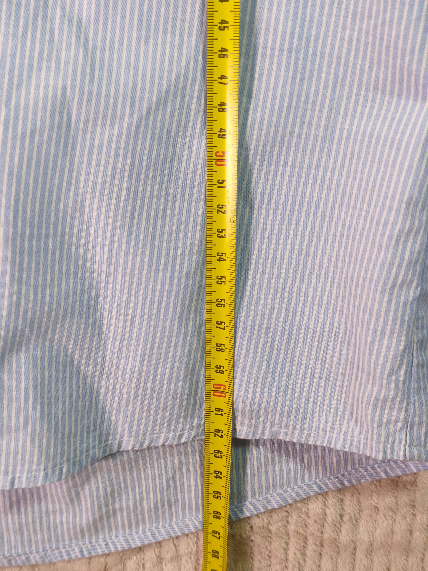 Camisa Rayas Azul – Estilo Old Money