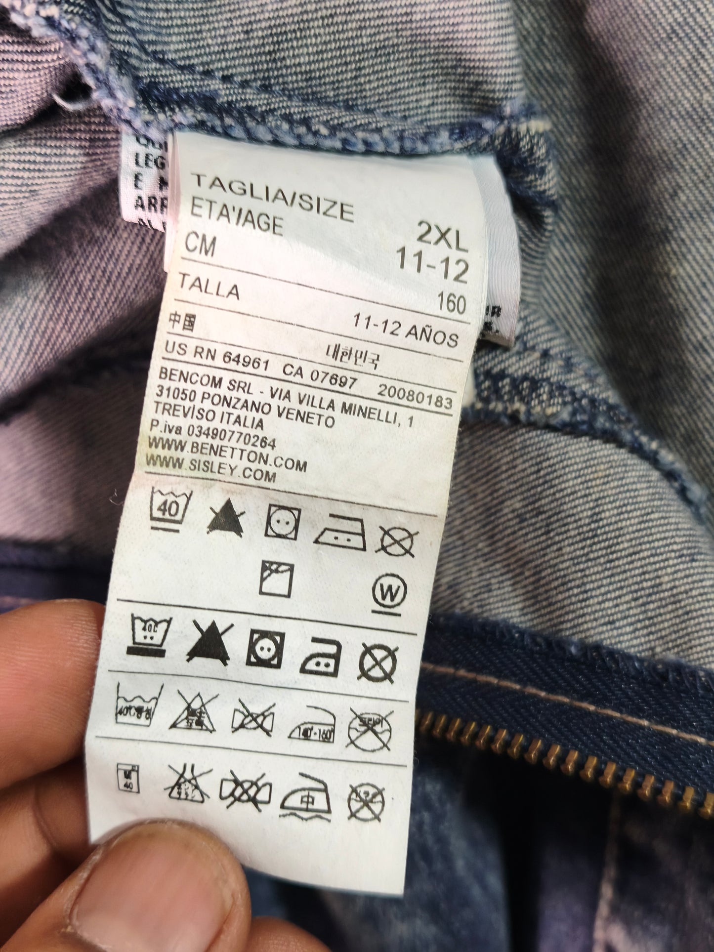 Vestido Denim Sisley con Volantes – Estilo Y2K