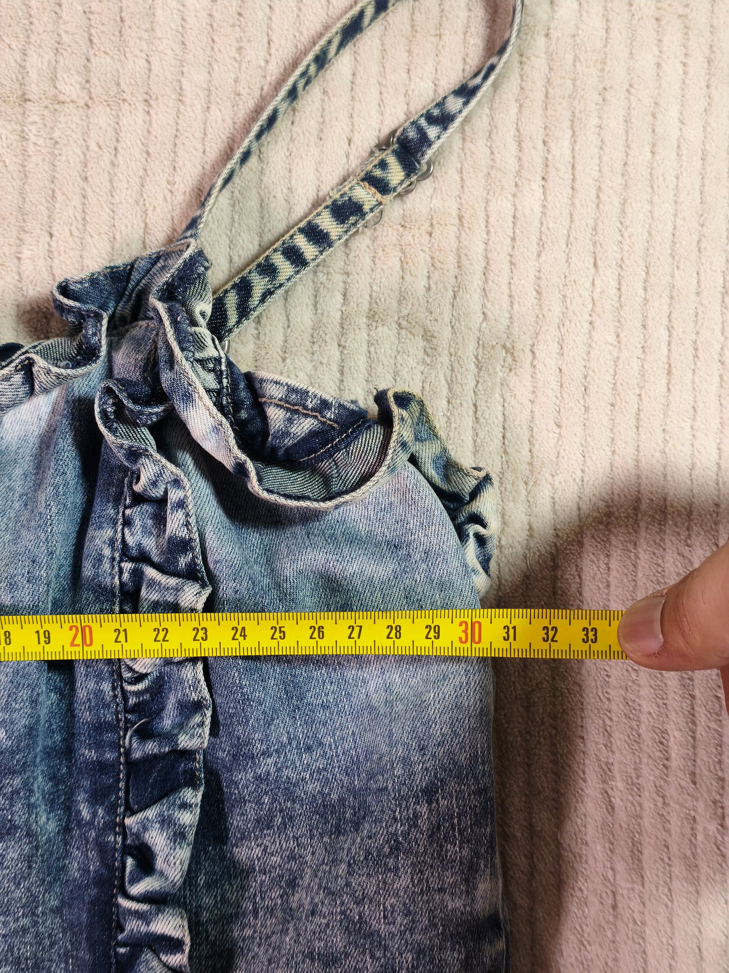 Vestido Denim Sisley con Volantes – Estilo Y2K