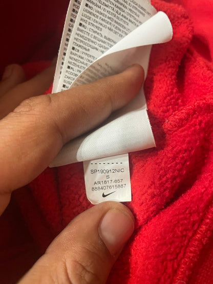 Sudadera Nike Air roja y blanca