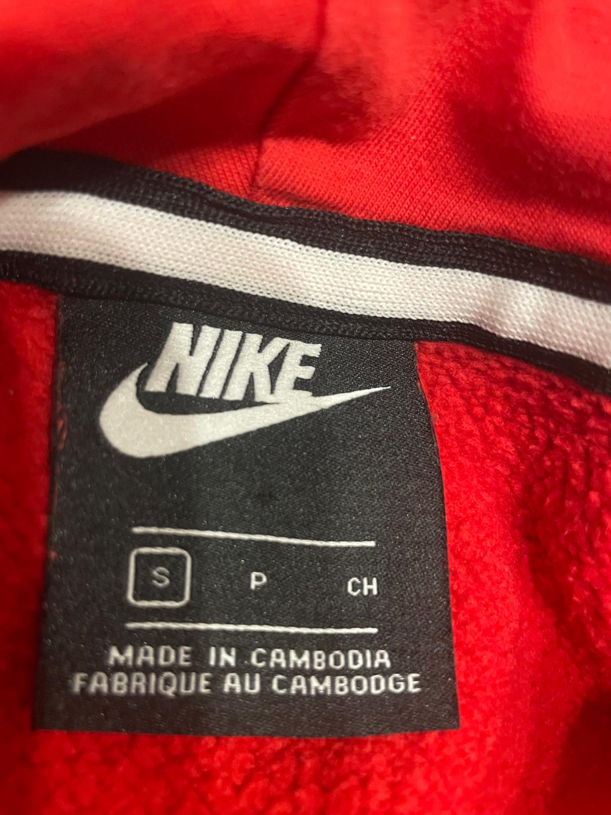 Sudadera Nike Air roja y blanca